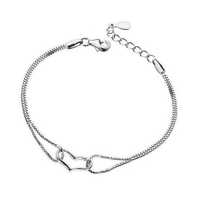 Punk Charm Bracelet Bracelet Fashion New Temperament Popular Jewelry Leaf Crystal Women's 4-piece Set Bracelet Wholesale - D&M Boutique