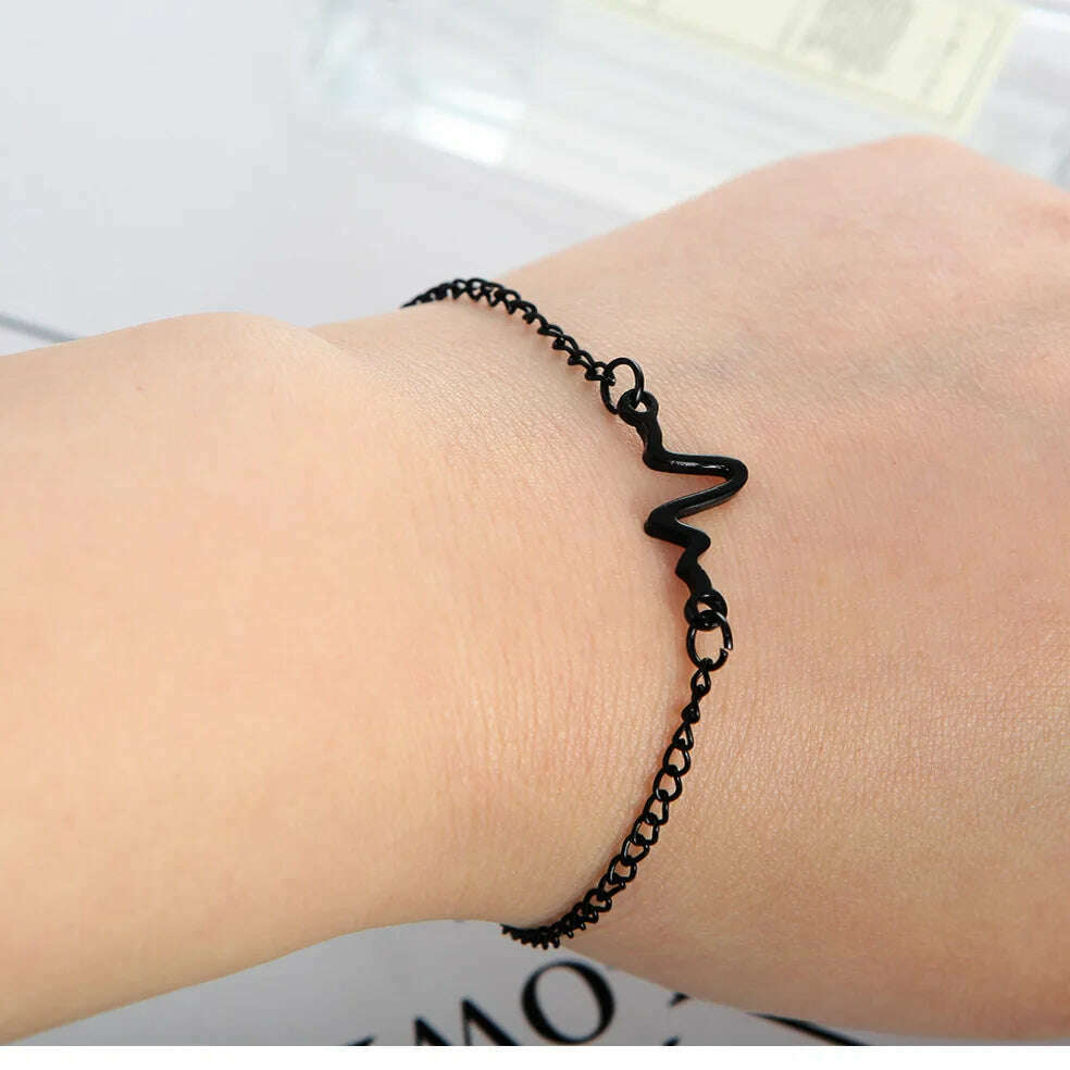 Punk Charm Bracelet Bracelet Fashion New Temperament Popular Jewelry Leaf Crystal Women's 4-piece Set Bracelet Wholesale - D&M Boutique