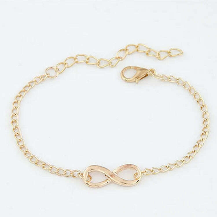 Punk Charm Bracelet Bracelet Fashion New Temperament Popular Jewelry Leaf Crystal Women's 4-piece Set Bracelet Wholesale - D&M Boutique