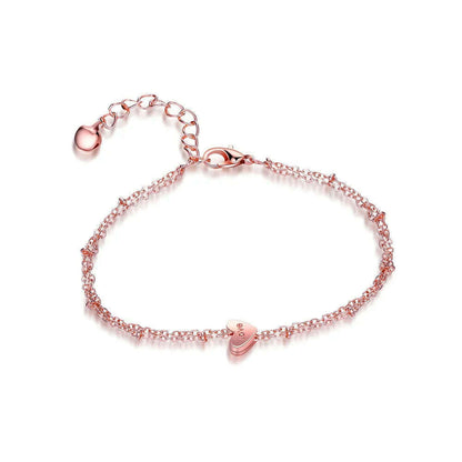 Punk Charm Bracelet Bracelet Fashion New Temperament Popular Jewelry Leaf Crystal Women's 4-piece Set Bracelet Wholesale - D&M Boutique