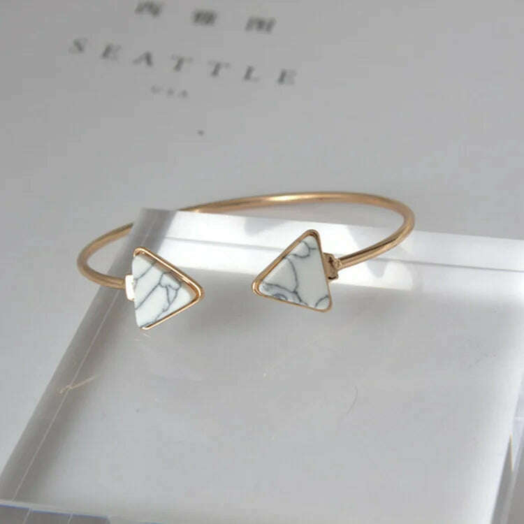 Punk Charm Bracelet Bracelet Fashion New Temperament Popular Jewelry Leaf Crystal Women's 4-piece Set Bracelet Wholesale - D&M Boutique