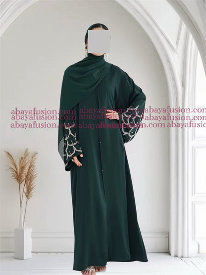 Crystal Luxury Handwork Abaya