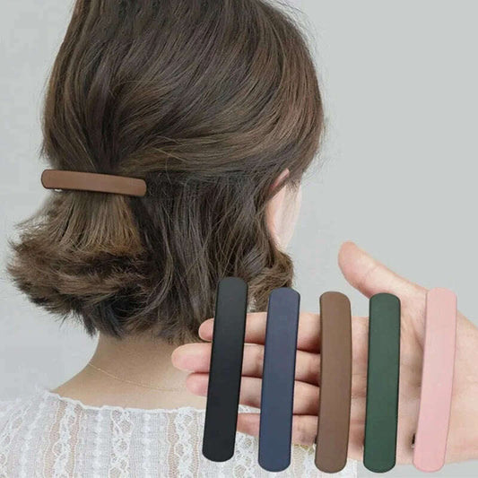 Korean Solid Color Hair Clip