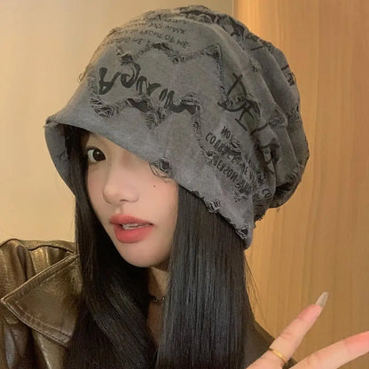Fashion Hip Hop Beanies Hats For Men Women Spring Summer Thin Bonnet Gorras Unisex Streetwear Skullies Beanie Loose Style Hats