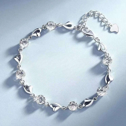 Luxury 925 Sterling Silver Star Beaded Bracelet for Women - D&M Boutique