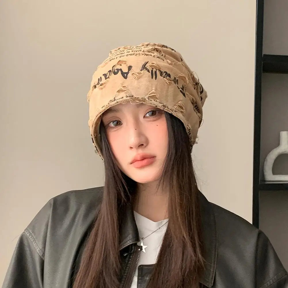 Fashion Hip Hop Beanies Hats For Men Women Spring Summer Thin Bonnet Gorras Unisex Streetwear Skullies Beanie Loose Style Hats