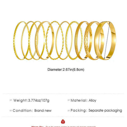 Fashion Stainless Steel Twist Bracelets for Women & Men - D&M Boutique