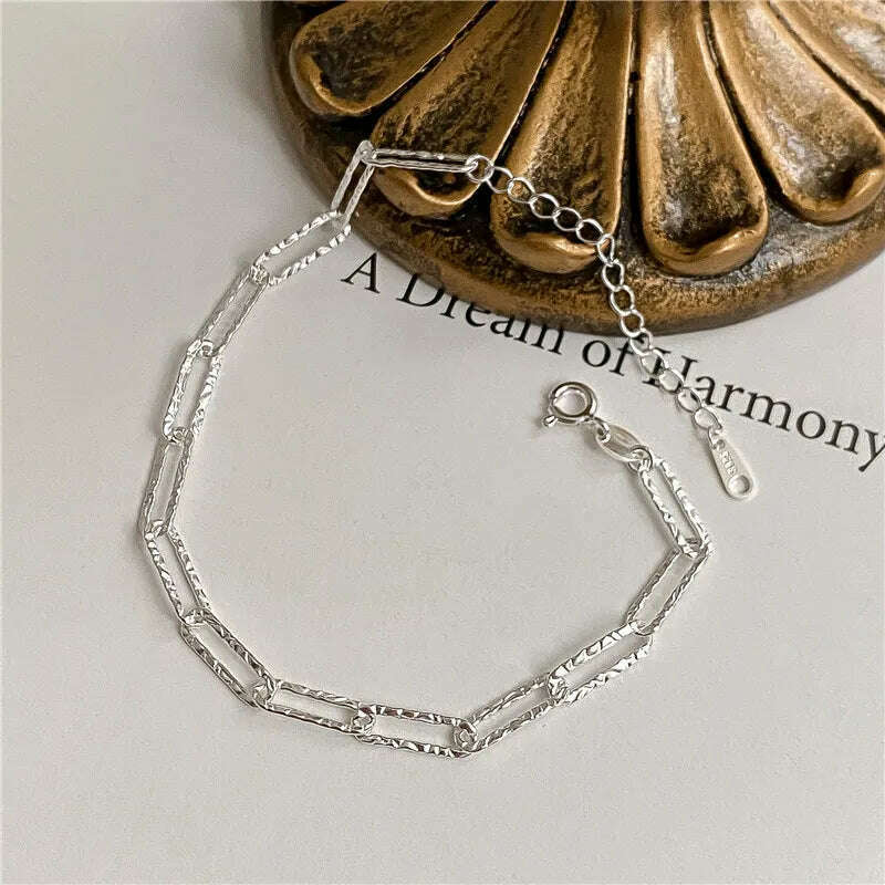 Luxury 925 Sterling Silver Star Beaded Bracelet for Women - D&M Boutique