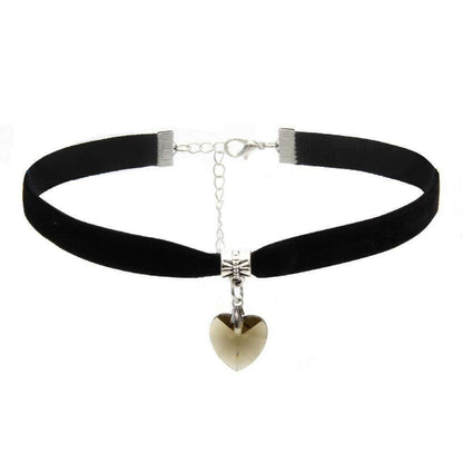 Choker Necklaces Adjustable Chic Faux Leather Vintage Gothic Style Velvet Choker for Women Neck Decoration Jewelry On The Neck