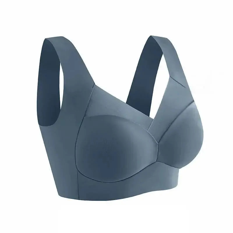 2 PCS Seamless Bra Set: Large Size, No Steel Ring, Comfortable - D&M Boutique