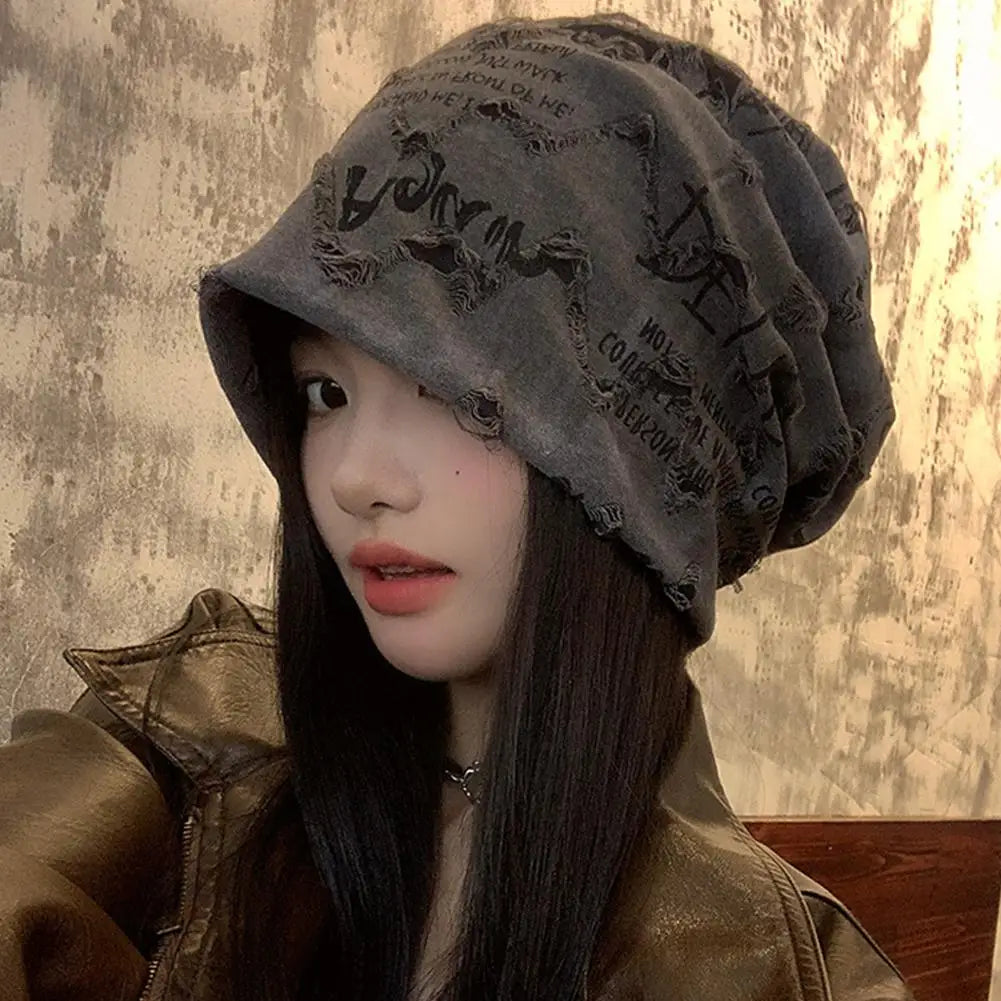 Fashion Hip Hop Beanies Hats For Men Women Spring Summer Thin Bonnet Gorras Unisex Streetwear Skullies Beanie Loose Style Hats