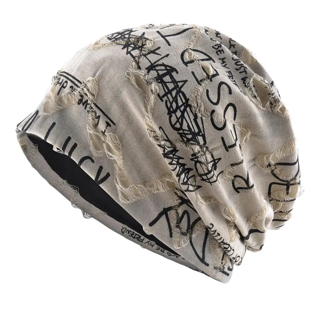Fashion Hip Hop Beanies Hats For Men Women Spring Summer Thin Bonnet Gorras Unisex Streetwear Skullies Beanie Loose Style Hats
