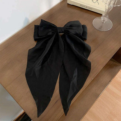 Bow Ribbon Hair Clip for Women