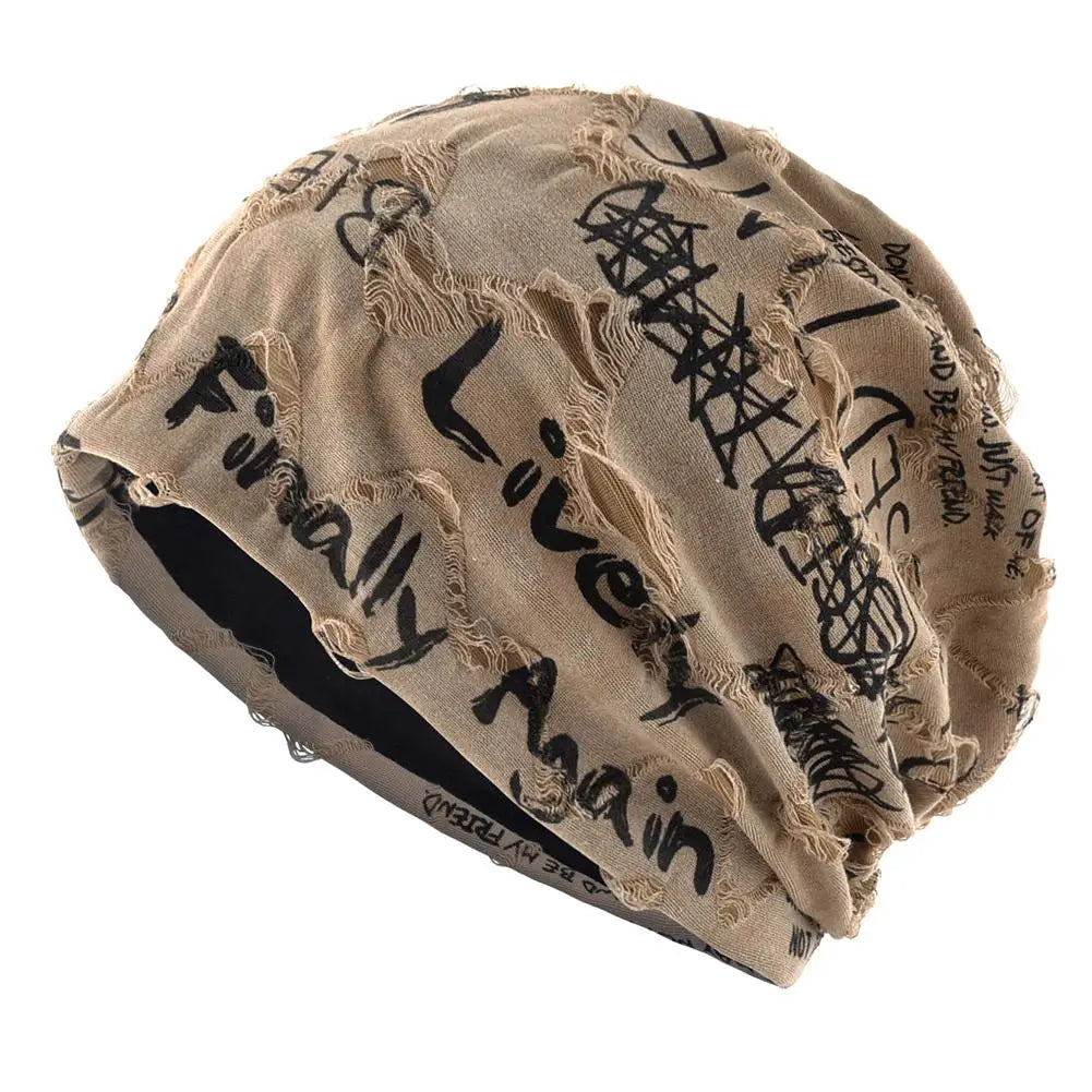 Fashion Hip Hop Beanies Hats For Men Women Spring Summer Thin Bonnet Gorras Unisex Streetwear Skullies Beanie Loose Style Hats