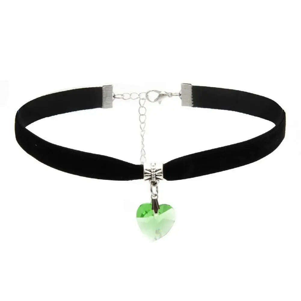 Choker Necklaces Adjustable Chic Faux Leather Vintage Gothic Style Velvet Choker for Women Neck Decoration Jewelry On The Neck