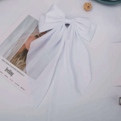 Bow Ribbon Hair Clip for Women