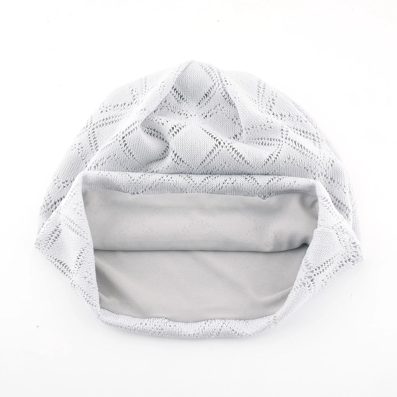 Women's Knit Diamond Mesh Slouchy Beanie Breathable Spring Summer Hat Lightweight Casual Outdoor Beanies Soft Sleep Bonnet Cap
