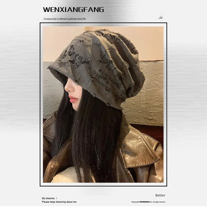 Fashion Hip Hop Beanies Hats For Men Women Spring Summer Thin Bonnet Gorras Unisex Streetwear Skullies Beanie Loose Style Hats