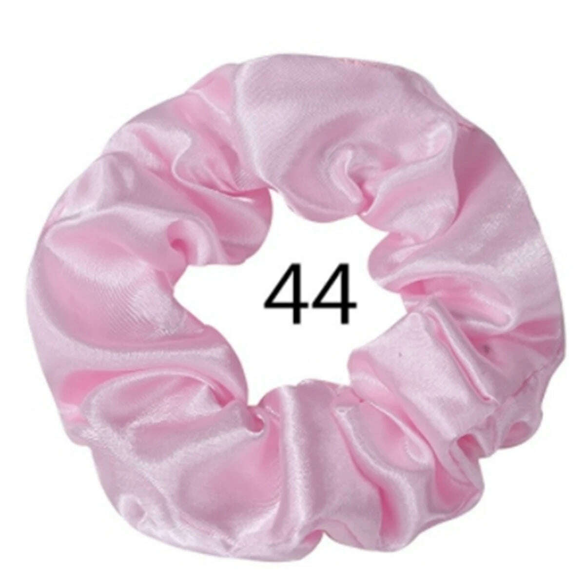 Vintage Satin Scrunchies Hair Bands for Women