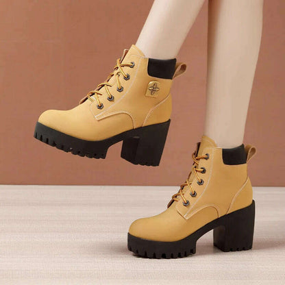 Elegant High Heel Ankle Boots for Women