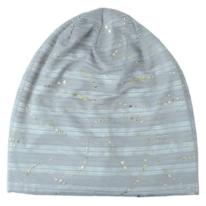 Women Summer Lace Rhinestone Breathable Sunscreen Sun Hat Female Fashion Spring Autumn Windproof Warm Black Cap Headscarf K39