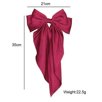 Bow Ribbon Hair Clip for Women