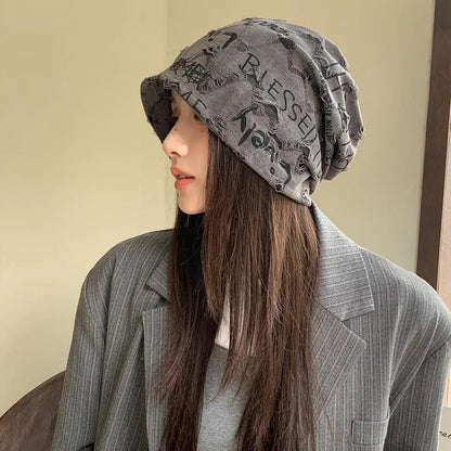 Fashion Hip Hop Beanies Hats For Men Women Spring Summer Thin Bonnet Gorras Unisex Streetwear Skullies Beanie Loose Style Hats