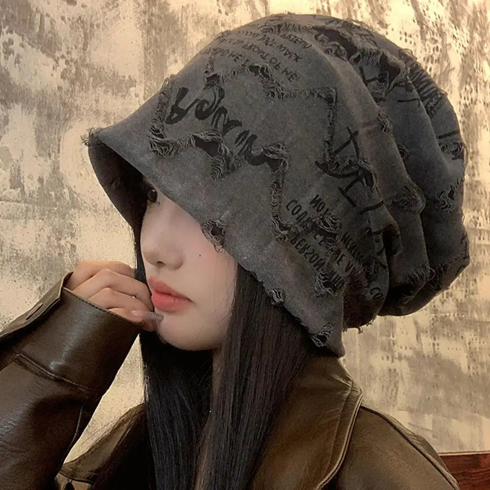 Fashion Hip Hop Beanies Hats For Men Women Spring Summer Thin Bonnet Gorras Unisex Streetwear Skullies Beanie Loose Style Hats