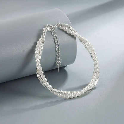 Luxury 925 Sterling Silver Star Beaded Bracelet for Women - D&M Boutique