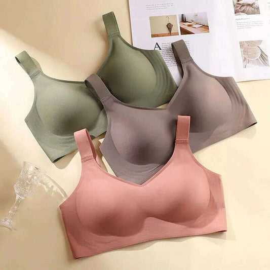 Push-Up Bra for Women: Seamless, Wire-Free, Adjustable