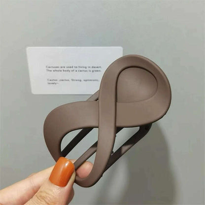 Frosted Leopard Hair Claw for Women