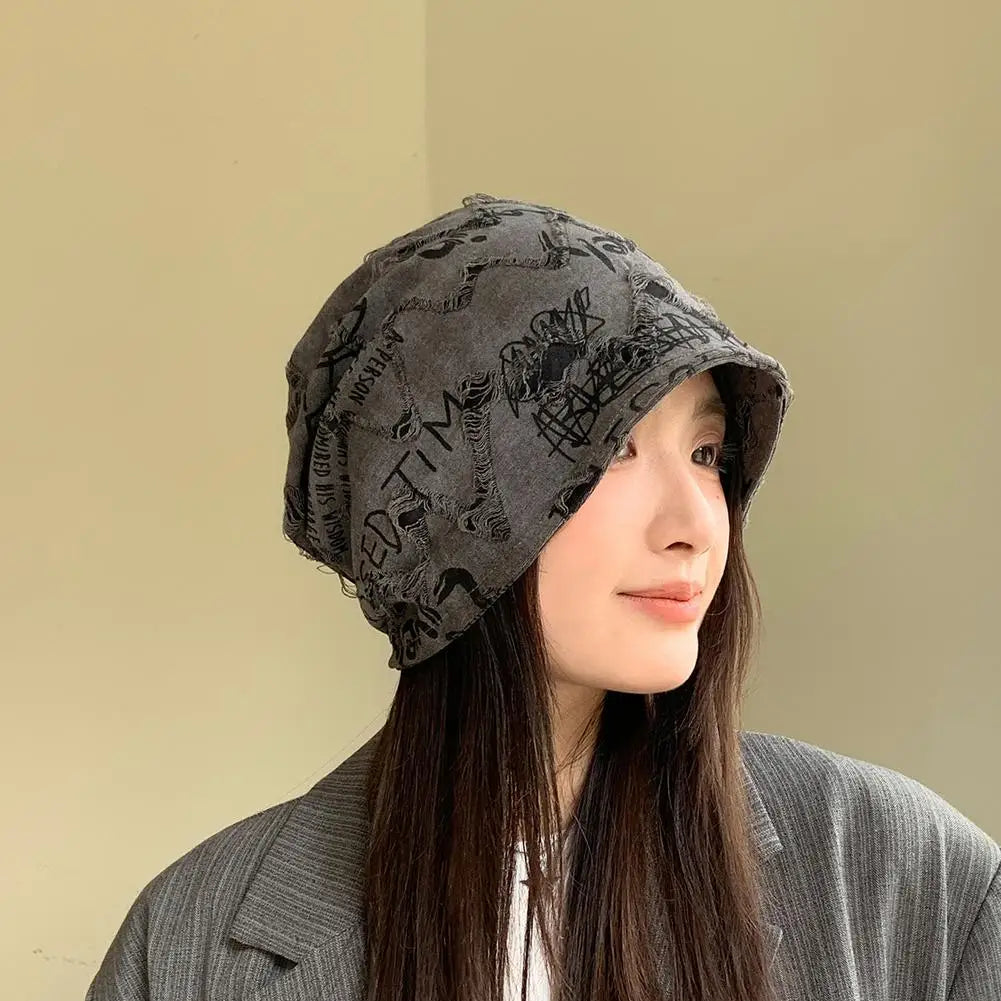 Fashion Hip Hop Beanies Hats For Men Women Spring Summer Thin Bonnet Gorras Unisex Streetwear Skullies Beanie Loose Style Hats