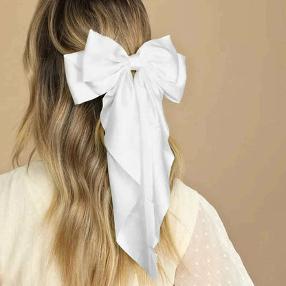 Bow Ribbon Hair Clip for Women