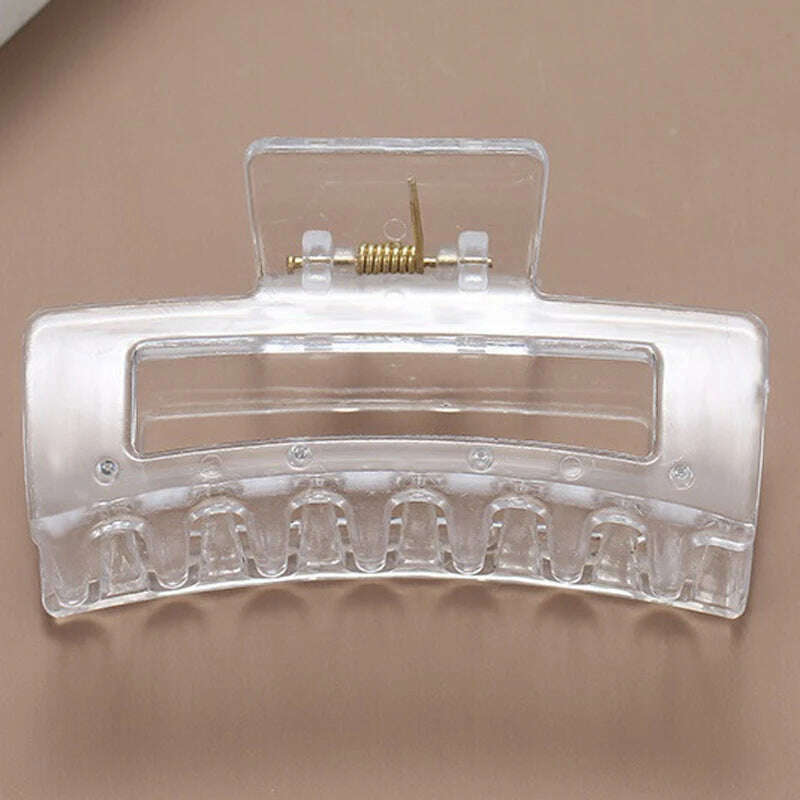 Korean Large Plastic Hair Claw - D&M Boutique