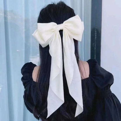 Bow Ribbon Hair Clip for Women