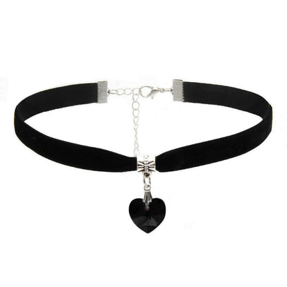 Choker Necklaces Adjustable Chic Faux Leather Vintage Gothic Style Velvet Choker for Women Neck Decoration Jewelry On The Neck