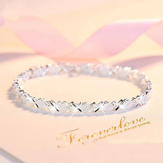 High Quality 925 Sterling Silver Bracelet for Women