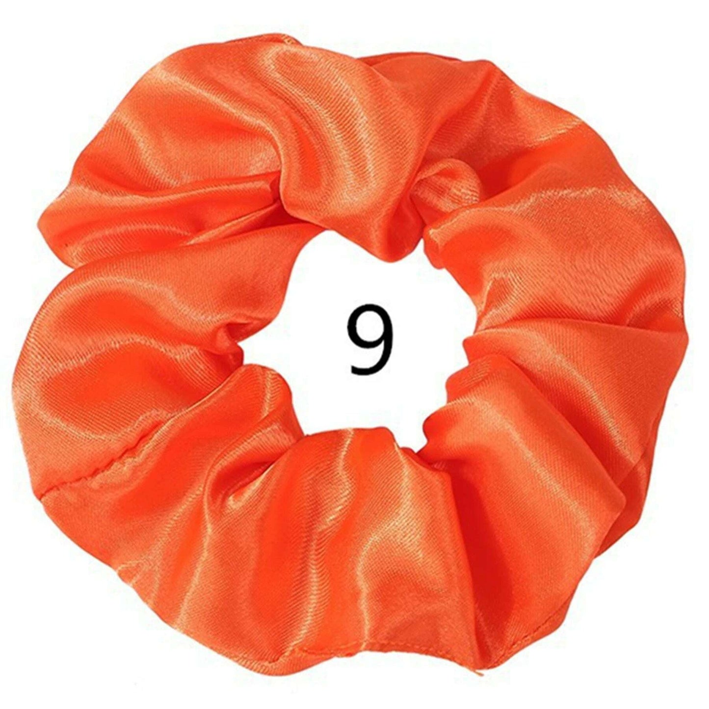 Vintage Satin Scrunchies Hair Bands for Women