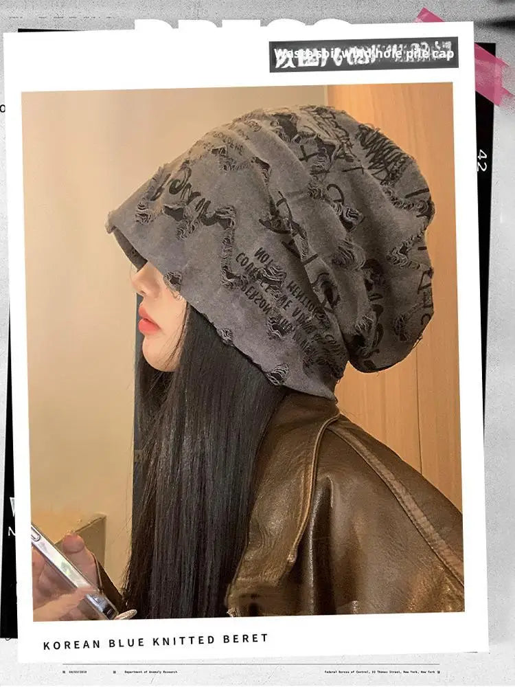 Fashion Hip Hop Beanies Hats For Men Women Spring Summer Thin Bonnet Gorras Unisex Streetwear Skullies Beanie Loose Style Hats