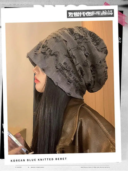 Fashion Hip Hop Beanies Hats For Men Women Spring Summer Thin Bonnet Gorras Unisex Streetwear Skullies Beanie Loose Style Hats