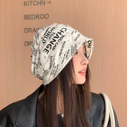 Fashion Hip Hop Beanies Hats For Men Women Spring Summer Thin Bonnet Gorras Unisex Streetwear Skullies Beanie Loose Style Hats
