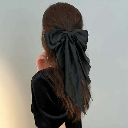 Bow Ribbon Hair Clip for Women