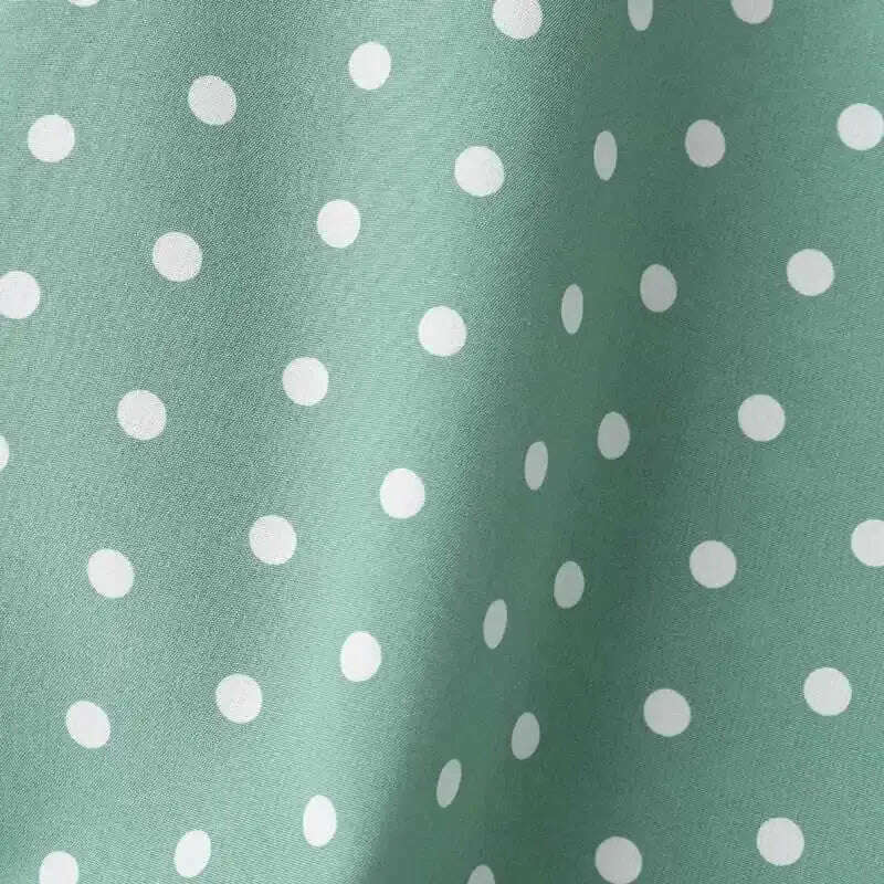 ZANZEA Casual Polka Dots Blouse: Half Sleeve, O-Neck, Oversize Tunic - D&M Boutique 