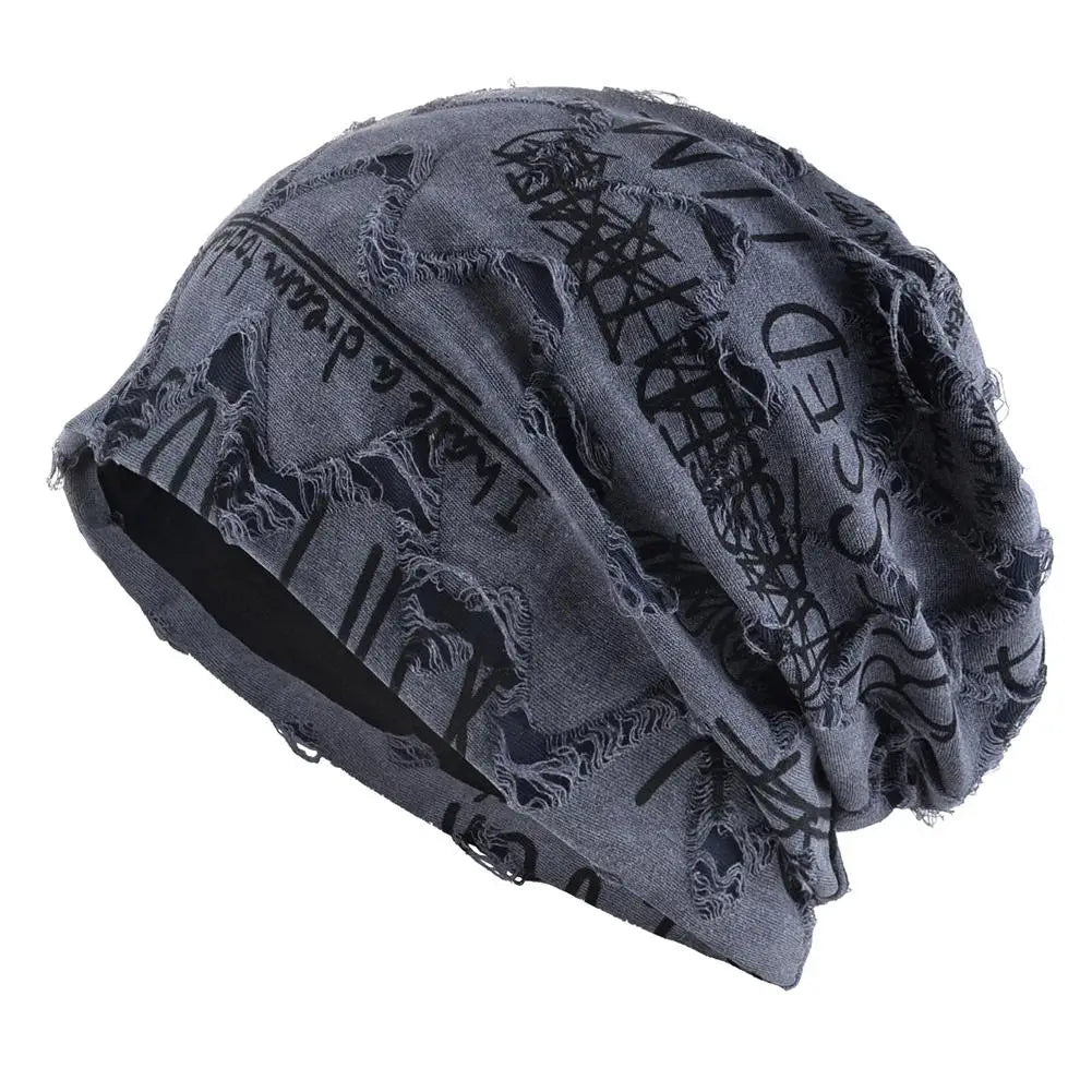 Fashion Hip Hop Beanies Hats For Men Women Spring Summer Thin Bonnet Gorras Unisex Streetwear Skullies Beanie Loose Style Hats