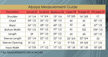 Open Behnaz Abaya