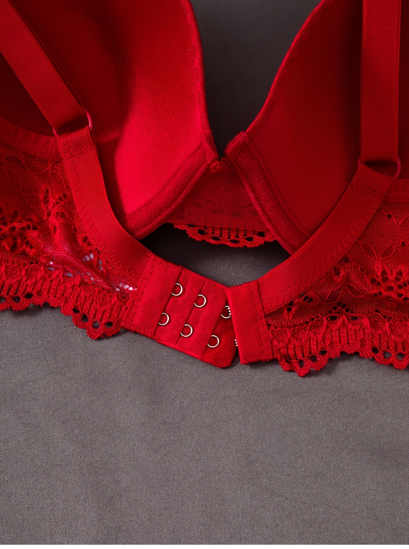 3pcs Fashion Lace Splicing Underwear with No Trace Collection and Accessory Breasts for Women'S Underwear