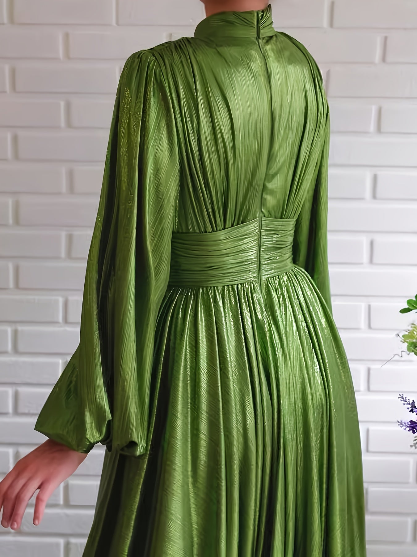 Women's Elegant Formal & Casual Dress - Long Formal party, Office, Beach Vacation Outfit - Machine Washable Elegant Evening Gown for Women