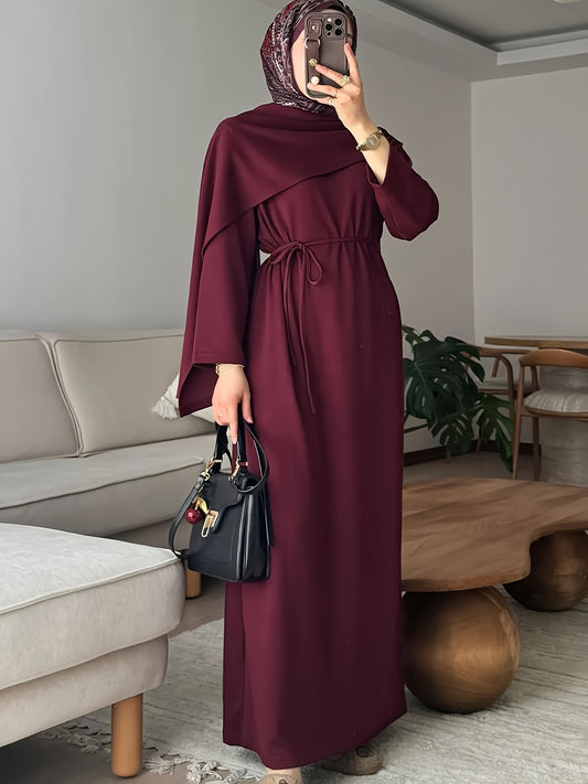 Women's Elegant Muslim Style Abaya - Everyday and Special Occasion Wear
